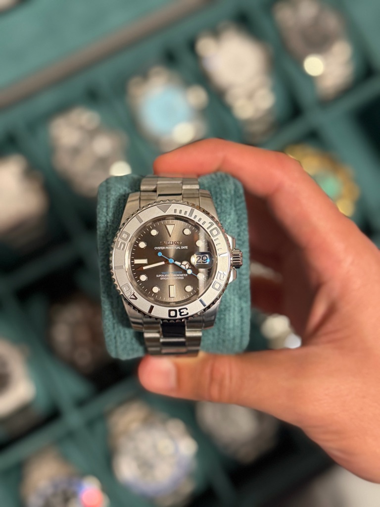 Seiko Mod Gray Yachtmaster